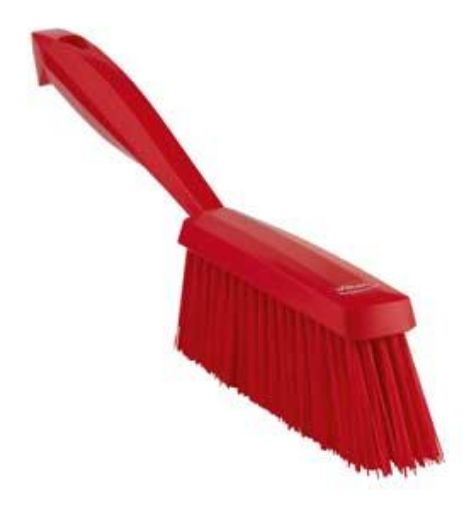 Picture of 33cm/ 13" Vikan Hand Brush Medium- Red