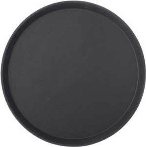 Picture of 35cm/ 14" Non Slip Tray Round - Black