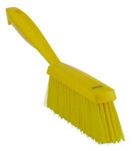 Picture of 33cm/ 13" Vikan Hand Brush Medium - Yellow