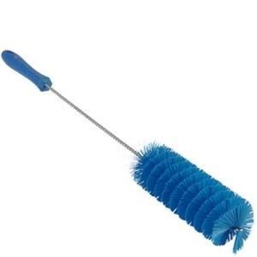 Picture of 51cm/ 20" Tube Tube Cleaner Brush Hard 40mm dia - Blue