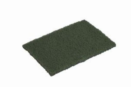 Picture of x20 Vileda S21 Contract Small Scourer 6x4.5" - Green