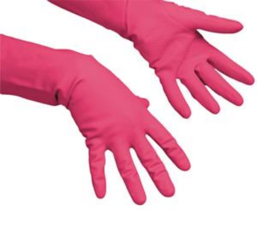 Picture of 8009 Multipurpose Latex Gloves Red Large (8.5-9) 