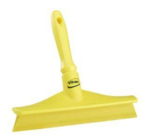 Picture of 24cm Vikan Ultra Hygiene One Pieace Table Squeegee incl. Handle - Yellow