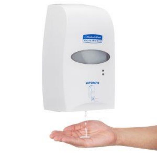 Picture of 1.2lt  KC Electronic Touchfree Skincare Cartridge Dispenser - White