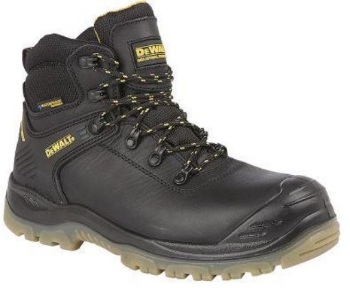 Picture of Dewalt Newark Waterproof Safety Boot  S3 - Black Size 7