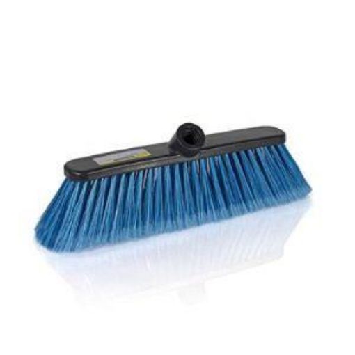 Picture of 30cm/ 12" Economy Brush Head Soft - Grey Head Blue Fill