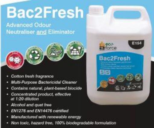 Picture of 2x5lt Bac2Fresh Odour Neutraliser & Eliminator - Cotton Fresh