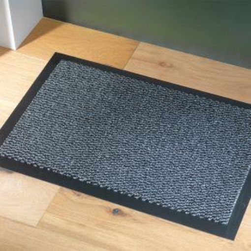 Picture of 90x60cm/ 2x3' Frontline Entrance Mat - White/Black