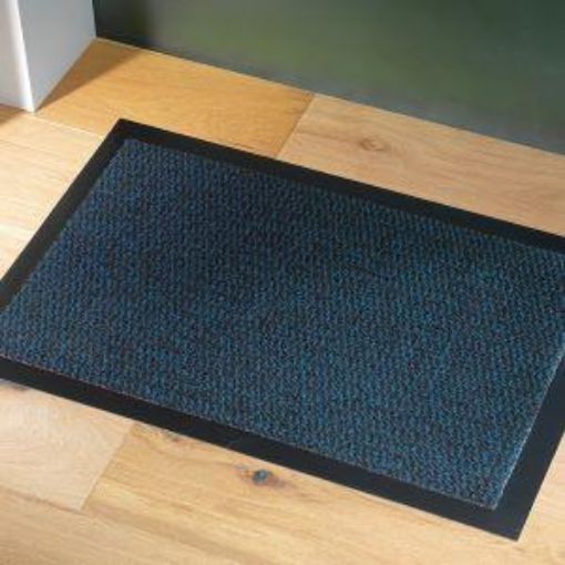 Picture of 90x60cm/ 2x3' Frontline Entrance Mat - Blue/Black