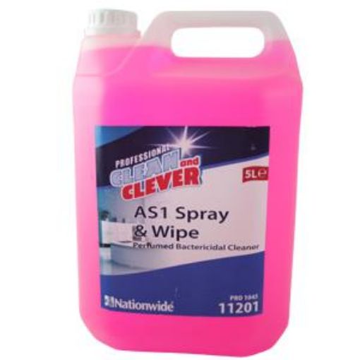 Picture of Clean & Clever AS1 Spray & Wipe (5lt)