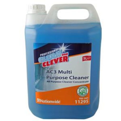 Picture of Clean & Clever AC3 Multipurpose Cleaner (5lt)
Sustainable & Enviro Friendly Pine Floral