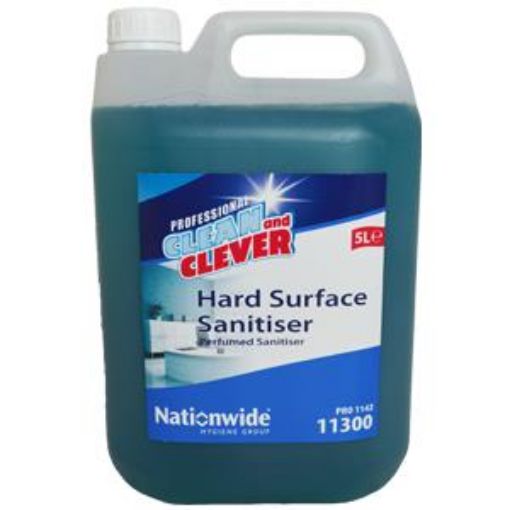 Picture of 2x5lt Clean & Clever Perfumed hard Surface Sanitiser