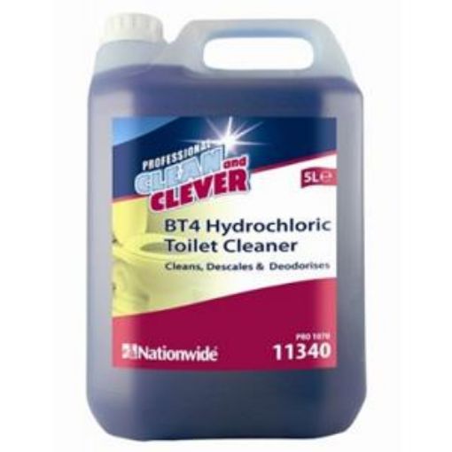 Picture of Clean and Clever BT4 HYDROCHLORIC TOILET CLEANER