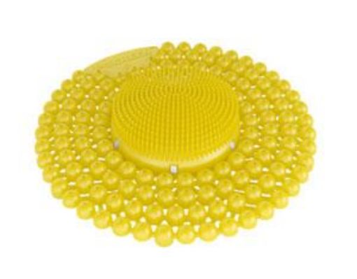 Picture of P-Screen® Bubble/Bristle  60 day Urinal Mat - Mango  Yellow