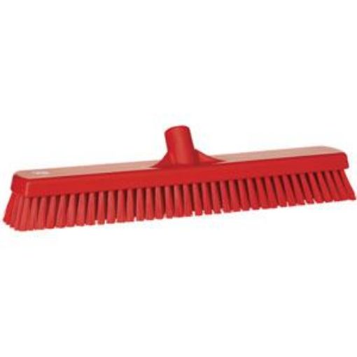 Picture of 47cm/ 18.5" STIFF WALL/ FLOOR BRUSH - RED