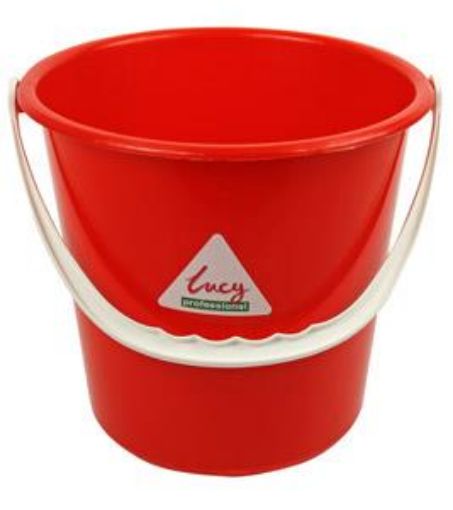 Picture of 9lt/ 2gal LUCY Graduated Bucket - Red