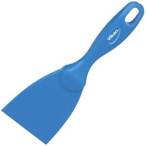 Picture of 3" VIKAN POLYPROPYLENE HAND SCRAPER - BLUE