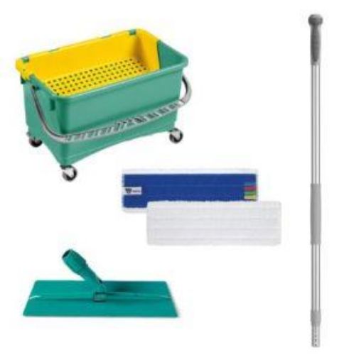 Picture of Polish Applicator Kit (Incl. Oblong Bucket, Floor Tool, Handle & Applicator Mop)