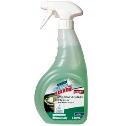 Picture of Green & Clever Window Glass Cleaner + Vinegar (750ml)