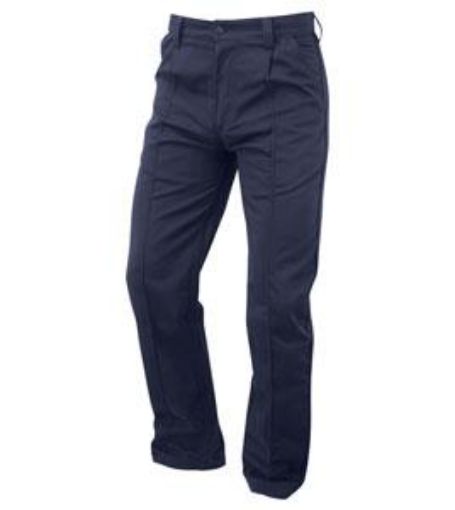 Picture of Harrier Classic Stretch Work Trouser Reg - Navy Size 28