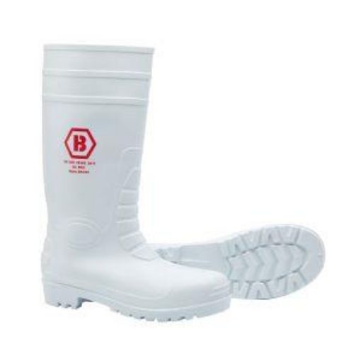 Picture of Blackrock Hygiene Safety Wellington - White  Size3