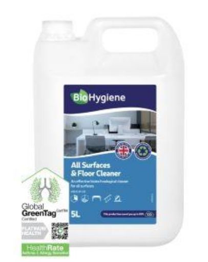 Picture of 2x5lt BioHygiene All Surfaces & Floor Cleaner Conc