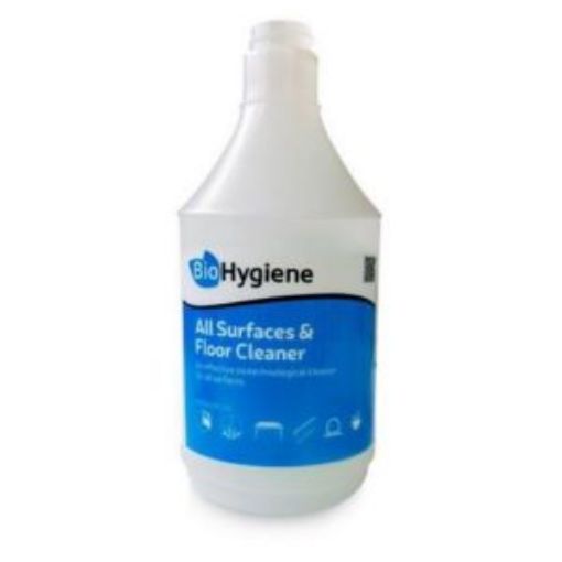 Picture of 6x750ml BioHygiene All Surface Floor BLUE BOTTLE - White Trigger