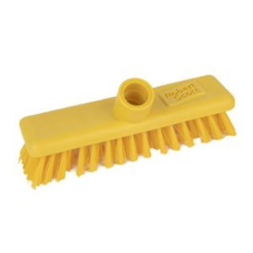 Picture of 23cm RS Hygiene Deck Brush Stiff - Yellow