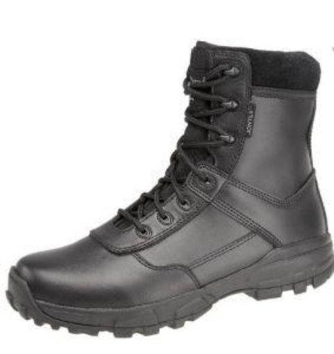 Picture of Grafters Ambush Leather Combat Safety Boot - Black