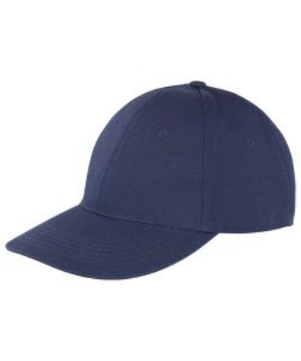 Picture of Result Memphis Cotton 6 Panel Baseball Cap - Navy