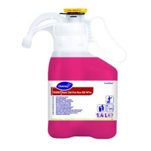 Picture of 1.4lt TASKI Sani Cid Pur Eco SMARTDOSE Acidic Washroom Cleaner Conc. - 280 trigers,100 buckets