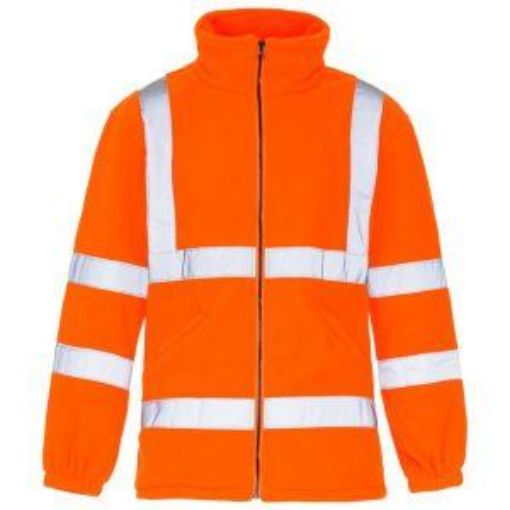 Picture of Hi Vis Fleece Jacket - Orange