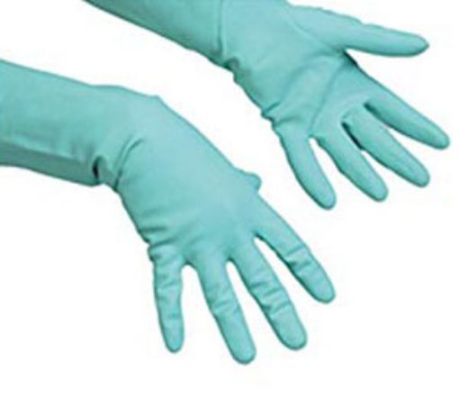 Picture of Vileda Multipurpose Latex Gloves - Green