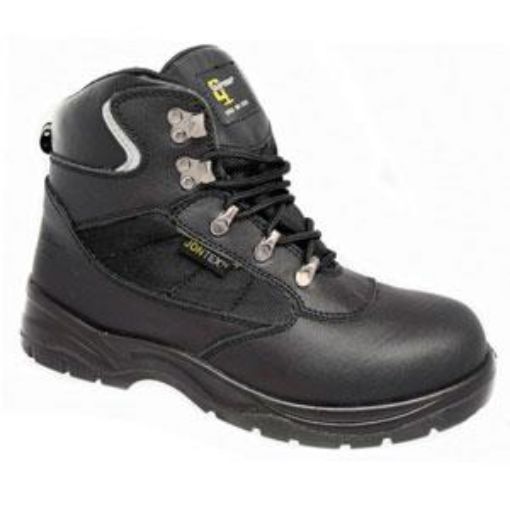 Picture of Grafters Leather/Nylon Hiker Safety Boot S3 - Black