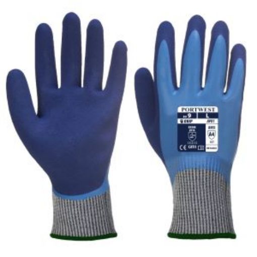 Picture of Liquid Pro HR A4 Cut Resistant Glove- Blue