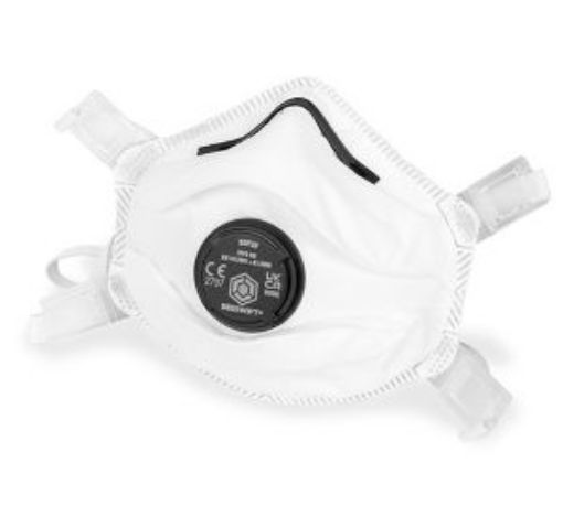 Picture of x5 B-Brand FFP3 NR Valved Mask