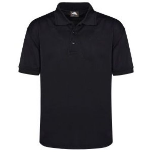 Picture of Oriole Wicking Polo Shirt - Black