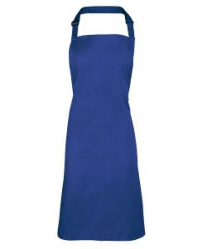 Picture of Premier Bib Apron - Royal Blue